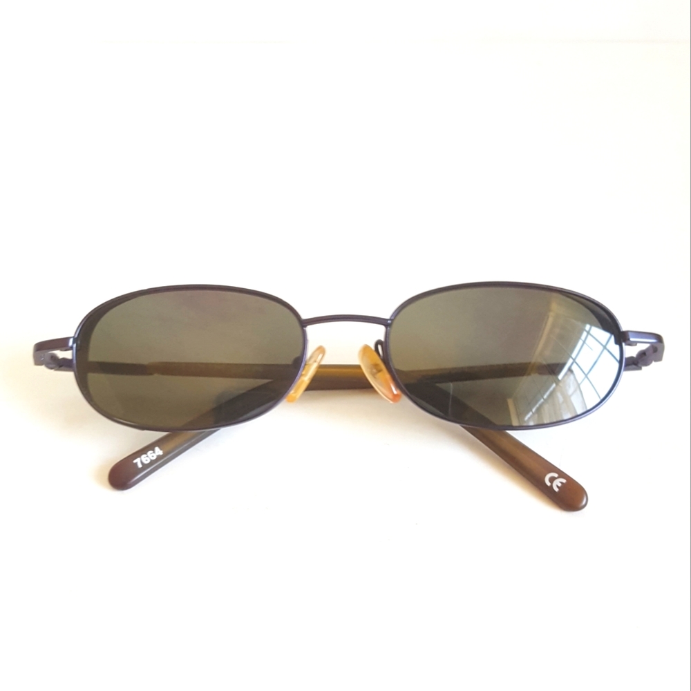 Alain MIKLI Paris $595 Sunglasses Oval Frames 7664 col 1112 😍